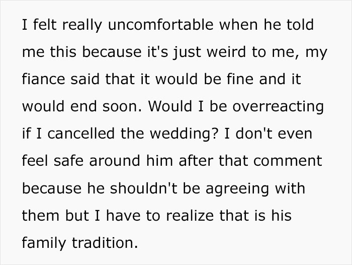 &ldquo;It Would End Soon&rdquo;: Woman Cancels Wedding After Learning About Fianc&eacute;&rsquo;s Family&rsquo;s &lsquo;Tradition&rsquo;