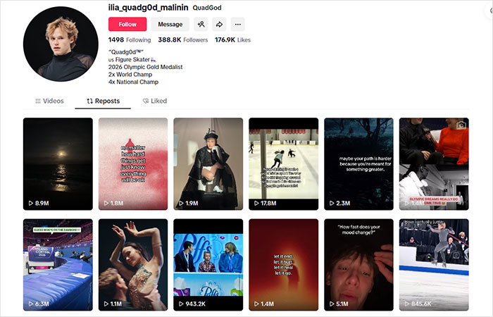 Concern After Fans Spot Troubling Posts In Olympic Star Ilia Malinin’s Profile After Major Defeat Concern After Fans Spot Troubling Posts In Olympic Star Ilia Malinin’s Profile After Major Defeat