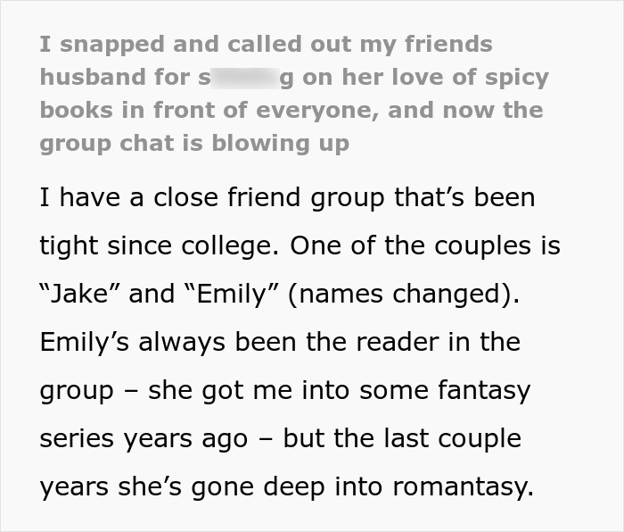 Woman’s Enjoyment Of “Spicy Books” Causes A Stir At A Party That Left Her Husband Humiliated Woman’s Enjoyment Of “Spicy Books” Causes A Stir At A Party That Left Her Husband Humiliated