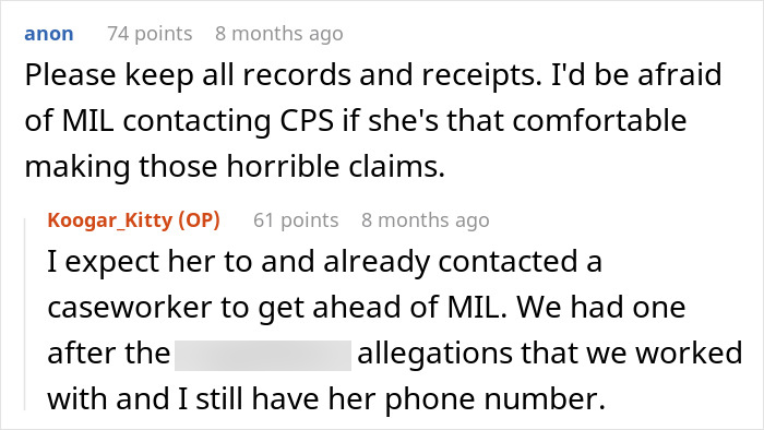 MIL And FIL Hate Family’s Lifestyle, Call CPS After Granddaughter Says She’s A Lesbian: “I Cut Them Off” MIL And FIL Hate Family’s Lifestyle, Call CPS After Granddaughter Says She’s A Lesbian: “I Cut Them Off”