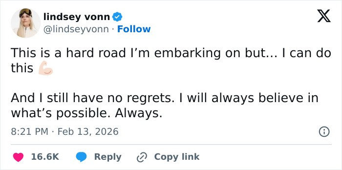 Major Update On Olympian Lindsey Vonn After Horrific Crash That May Cost Her A Leg