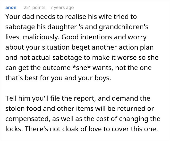 Couple Suspects Wife’s “Hamburglar” Step-Mom Steals All Their Food To Warrant A CPS Visit Couple Suspects Wife’s “Hamburglar” Step-Mom Steals All Their Food To Warrant A CPS Visit