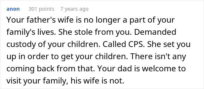 Couple Suspects Wife’s “Hamburglar” Step-Mom Steals All Their Food To Warrant A CPS Visit Couple Suspects Wife’s “Hamburglar” Step-Mom Steals All Their Food To Warrant A CPS Visit
