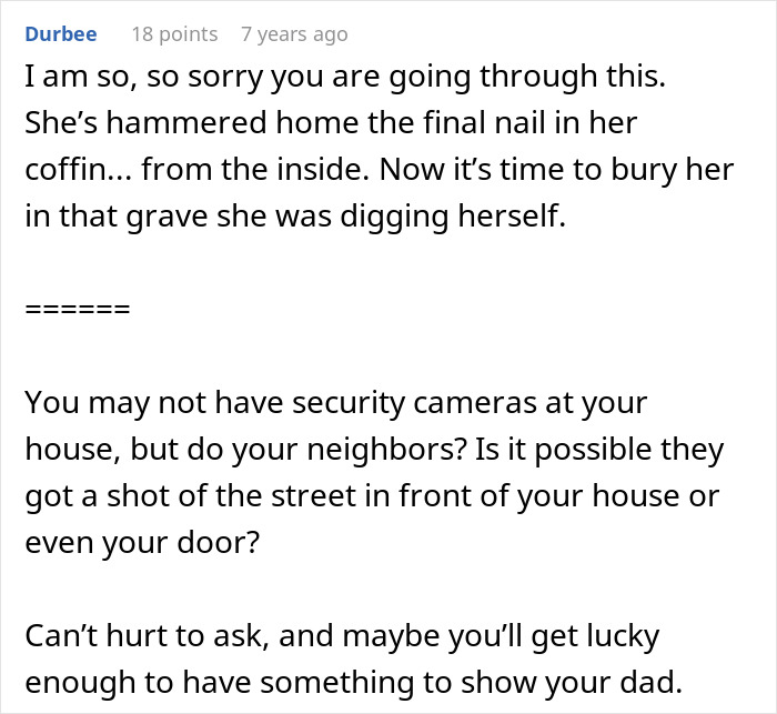 Couple Suspects Wife’s “Hamburglar” Step-Mom Steals All Their Food To Warrant A CPS Visit Couple Suspects Wife’s “Hamburglar” Step-Mom Steals All Their Food To Warrant A CPS Visit