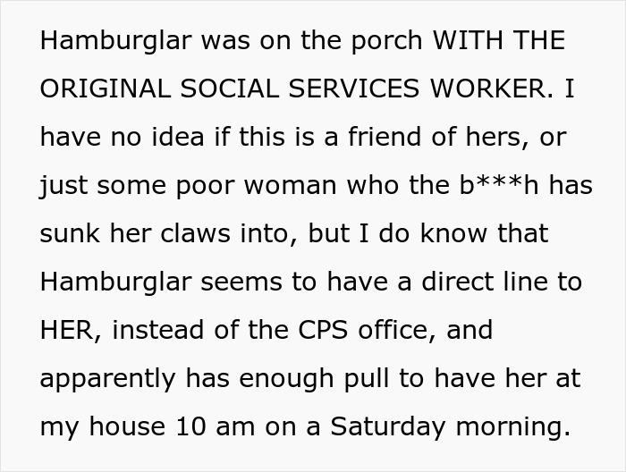 Couple Suspects Wife’s “Hamburglar” Step-Mom Steals All Their Food To Warrant A CPS Visit Couple Suspects Wife’s “Hamburglar” Step-Mom Steals All Their Food To Warrant A CPS Visit