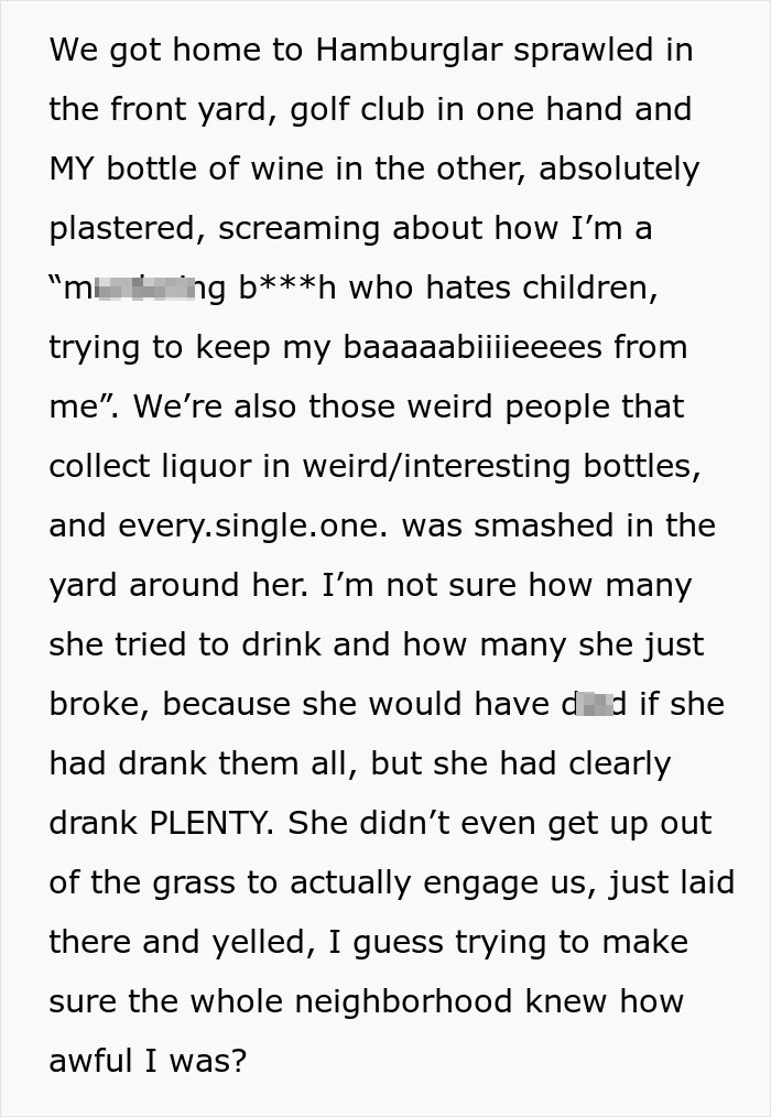 Couple Suspects Wife’s “Hamburglar” Step-Mom Steals All Their Food To Warrant A CPS Visit Couple Suspects Wife’s “Hamburglar” Step-Mom Steals All Their Food To Warrant A CPS Visit