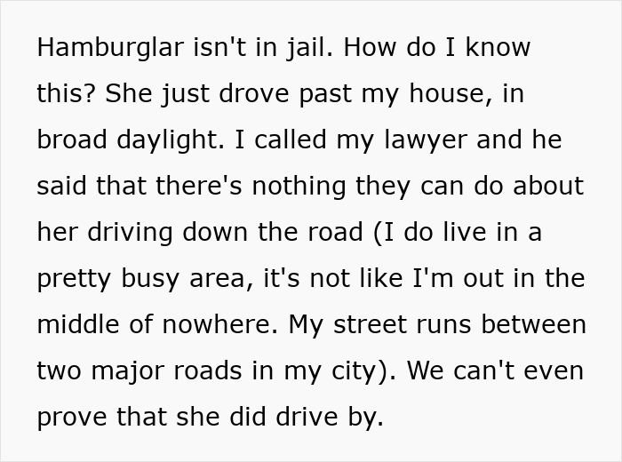 Couple Suspects Wife’s “Hamburglar” Step-Mom Steals All Their Food To Warrant A CPS Visit Couple Suspects Wife’s “Hamburglar” Step-Mom Steals All Their Food To Warrant A CPS Visit