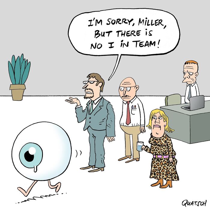 27 Absurd And Witty Comics Depicting Ridiculous Situations By Quatsch (New Pics)