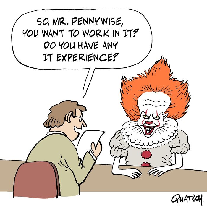 27 Absurd And Witty Comics Depicting Ridiculous Situations By Quatsch (New Pics)