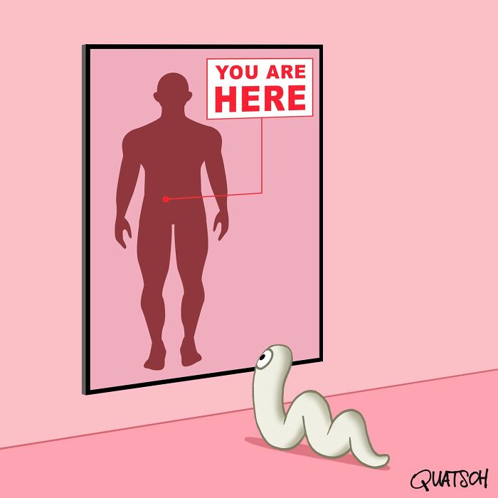 27 Absurd And Witty Comics Depicting Ridiculous Situations By Quatsch (New Pics)