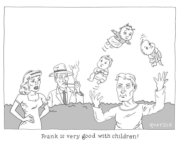 27 Absurd And Witty Comics Depicting Ridiculous Situations By Quatsch (New Pics)