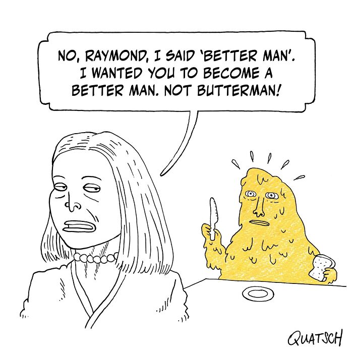 27 Absurd And Witty Comics Depicting Ridiculous Situations By Quatsch (New Pics)