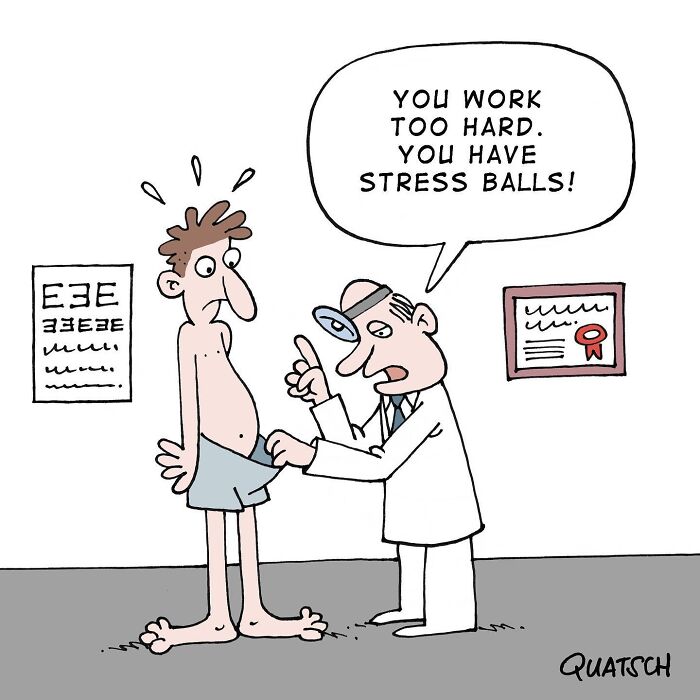 27 Absurd And Witty Comics Depicting Ridiculous Situations By Quatsch (New Pics)