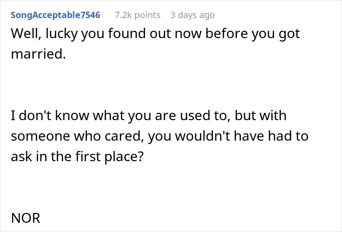 Man Learns “In Sickness And In Health” Is A Lie When His Fiancée Prioritizes Coffee Over His Misery Man Learns “In Sickness And In Health” Is A Lie When His Fiancée Prioritizes Coffee Over His Misery