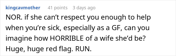 Man Learns “In Sickness And In Health” Is A Lie When His Fiancée Prioritizes Coffee Over His Misery Man Learns “In Sickness And In Health” Is A Lie When His Fiancée Prioritizes Coffee Over His Misery
