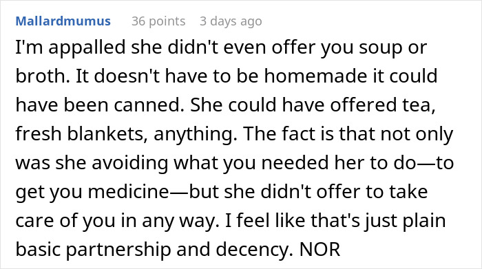 Man Learns “In Sickness And In Health” Is A Lie When His Fiancée Prioritizes Coffee Over His Misery Man Learns “In Sickness And In Health” Is A Lie When His Fiancée Prioritizes Coffee Over His Misery