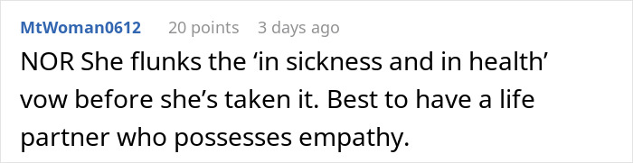 Man Learns “In Sickness And In Health” Is A Lie When His Fiancée Prioritizes Coffee Over His Misery Man Learns “In Sickness And In Health” Is A Lie When His Fiancée Prioritizes Coffee Over His Misery