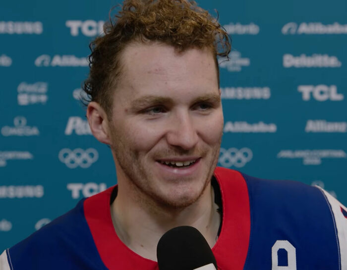 Hot-Mic Moment Between Olympic Hockey Rivals Sparks Comparisons To Viral Show ‘Heated Rivalry’