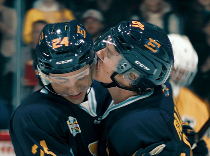 Hot-Mic Moment Between Olympic Hockey Rivals Sparks Comparisons To Viral Show ‘Heated Rivalry’