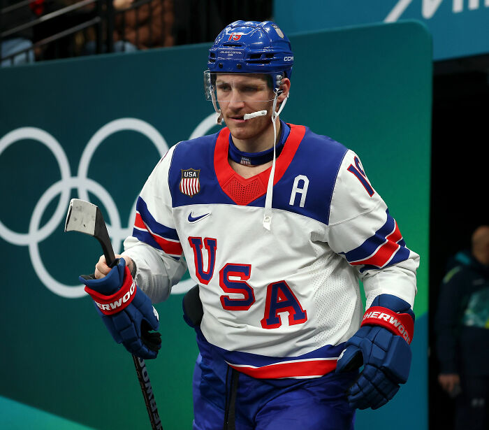 Hot-Mic Moment Between Olympic Hockey Rivals Sparks Comparisons To Viral Show ‘Heated Rivalry’