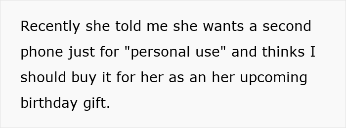 GF Insists BF Buys Her 2nd Phone For “Personal Use,” People Online Try To Guess What It May Be For GF Insists BF Buys Her 2nd Phone For “Personal Use,” People Online Try To Guess What It May Be For
