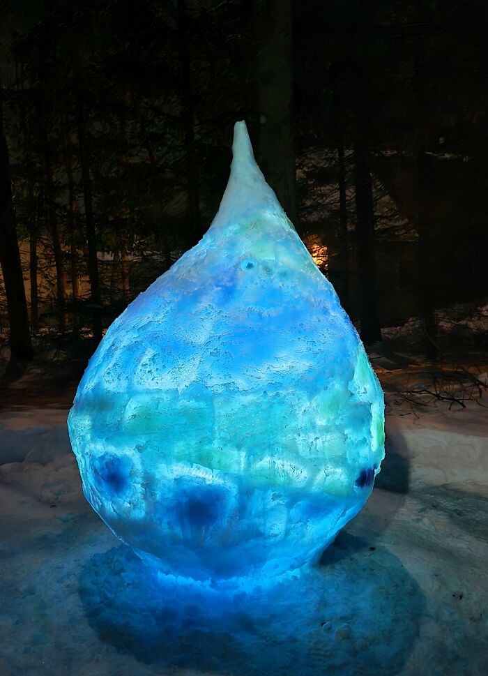 I’m A Stone Mason, Using Snow And Ice During The Winter To Make Art I’m A Stone Mason, Using Snow And Ice During The Winter To Make Art