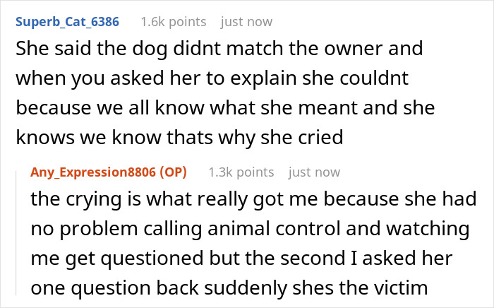 Racist Lady Tears Up After Reporting Dog Owner To Animal Control For Not “Matching” The Pet Racist Lady Tears Up After Reporting Dog Owner To Animal Control For Not “Matching” The Pet
