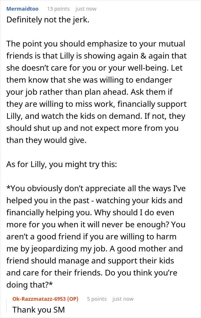 Entitled Mom Wants Childfree Bestie To Babysit For Free And Feed Her Kids Each Time, Bestie Refuses