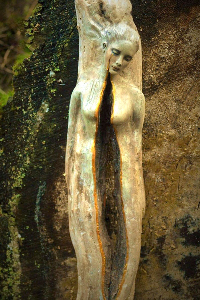 I Transform Driftwood Into Ethereal Guardians Of The Forest And Sea (29 New Pics)