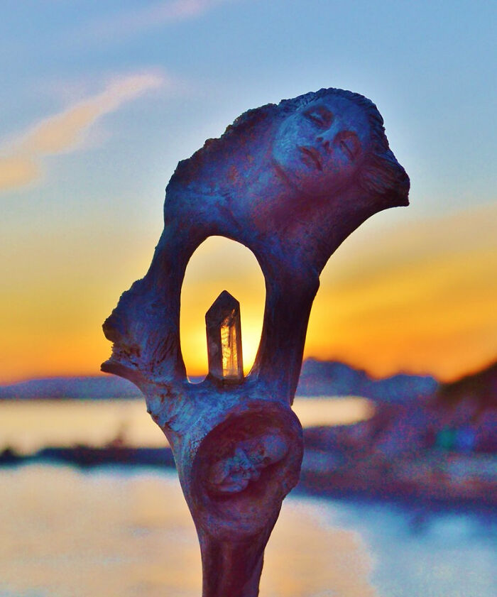 I Transform Driftwood Into Ethereal Guardians Of The Forest And Sea (29 New Pics)