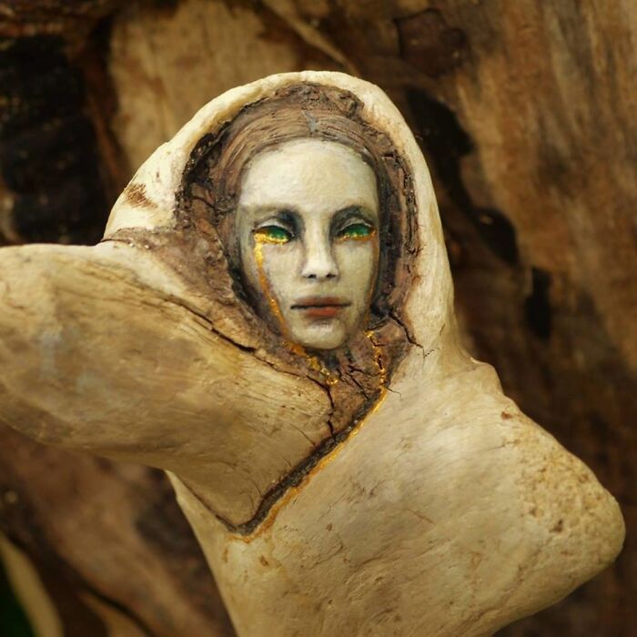 I Transform Driftwood Into Ethereal Guardians Of The Forest And Sea (29 New Pics)