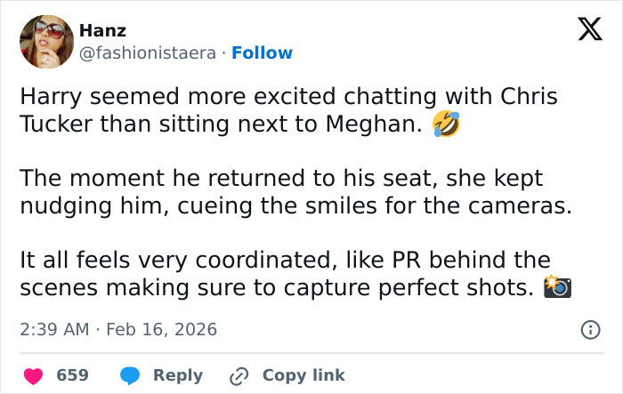 Prince Harry’s Body Language At NBA All-Star Game With Meghan Markle Sparks Theories