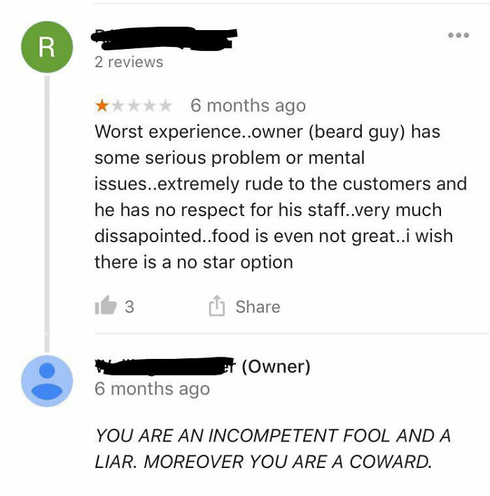 55 Times Businesses Threw Massive Tantrums Over Bad Reviews 55 Times Businesses Threw Massive Tantrums Over Bad Reviews