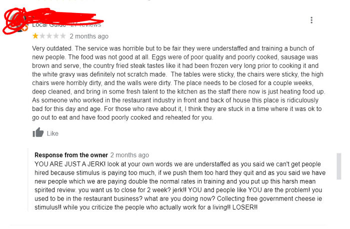 55 Times Businesses Threw Massive Tantrums Over Bad Reviews 55 Times Businesses Threw Massive Tantrums Over Bad Reviews