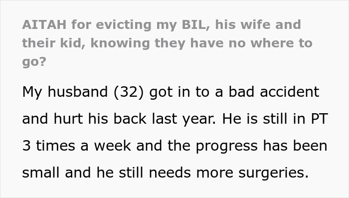 Man Upset SIL Is Evicting Him And His Messy Family When They Have Nowhere To Go Man Upset SIL Is Evicting Him And His Messy Family When They Have Nowhere To Go