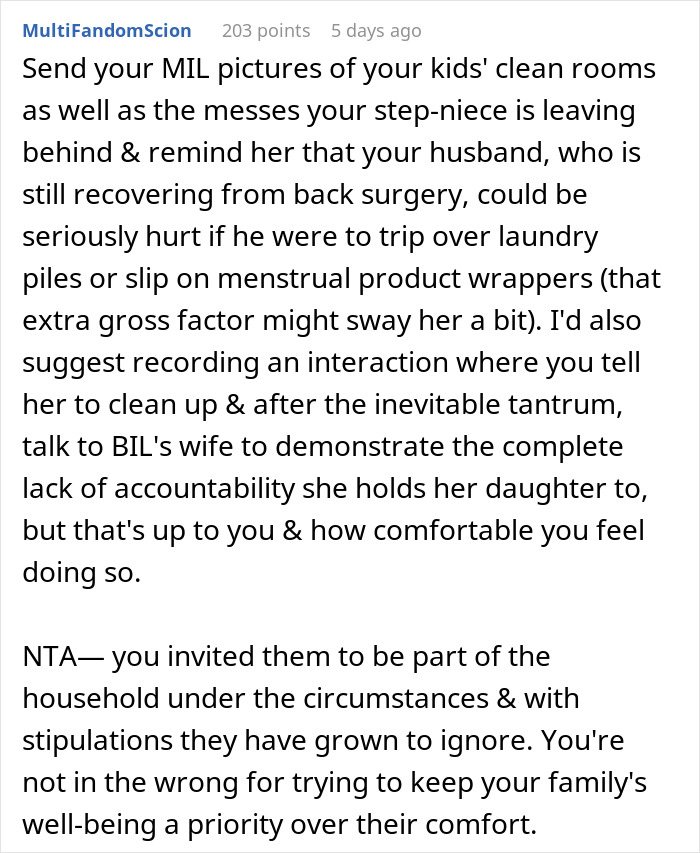 Man Upset SIL Is Evicting Him And His Messy Family When They Have Nowhere To Go Man Upset SIL Is Evicting Him And His Messy Family When They Have Nowhere To Go