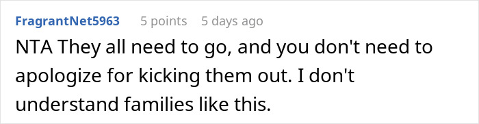 Man Upset SIL Is Evicting Him And His Messy Family When They Have Nowhere To Go Man Upset SIL Is Evicting Him And His Messy Family When They Have Nowhere To Go