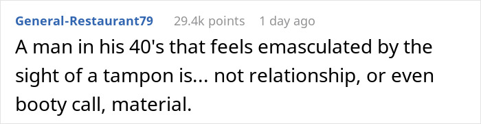 Guy Leaves Girlfriend’s Apartment Upset, She Later Finds Out It’s Because Of Period Products Guy Leaves Girlfriend’s Apartment Upset, She Later Finds Out It’s Because Of Period Products