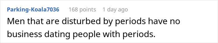 Guy Leaves Girlfriend’s Apartment Upset, She Later Finds Out It’s Because Of Period Products Guy Leaves Girlfriend’s Apartment Upset, She Later Finds Out It’s Because Of Period Products