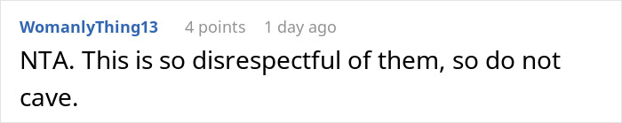 Family Demands Woman Make Separate Meals For Them: “Don’t Want To Eat What My Doctor Told Me” Family Demands Woman Make Separate Meals For Them: “Don’t Want To Eat What My Doctor Told Me”