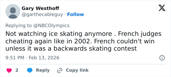 French Skater At Center Of Olympics Cheating Scandal Makes Stunning Admission