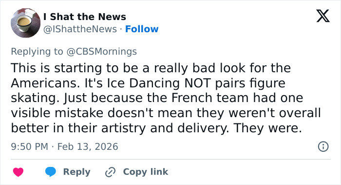 French Skater At Center Of Olympics Cheating Scandal Makes Stunning Admission