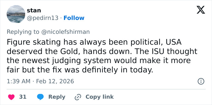 French Skater At Center Of Olympics Cheating Scandal Makes Stunning Admission