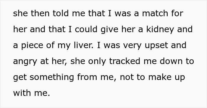 Mom Gives Up Daughter For Adoption, Returns 15 Years Later When Her Kidneys And Liver Are Failing Mom Gives Up Daughter For Adoption, Returns 15 Years Later When Her Kidneys And Liver Are Failing