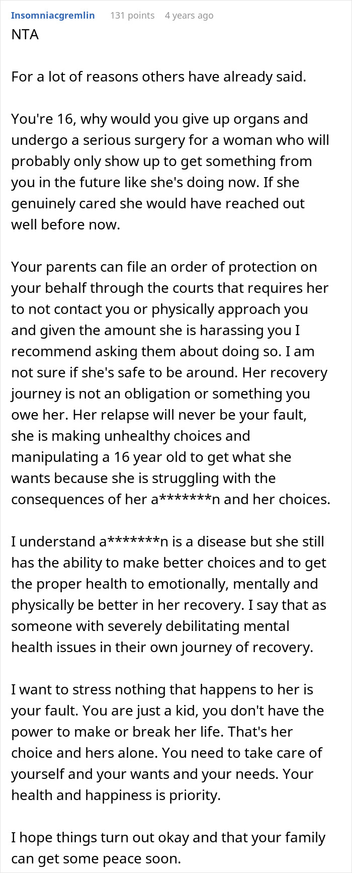 Mom Gives Up Daughter For Adoption, Returns 15 Years Later When Her Kidneys And Liver Are Failing Mom Gives Up Daughter For Adoption, Returns 15 Years Later When Her Kidneys And Liver Are Failing