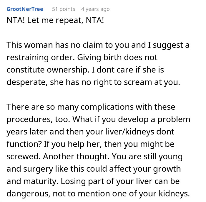 Mom Gives Up Daughter For Adoption, Returns 15 Years Later When Her Kidneys And Liver Are Failing Mom Gives Up Daughter For Adoption, Returns 15 Years Later When Her Kidneys And Liver Are Failing