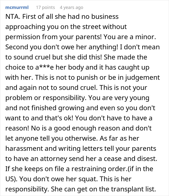 Mom Gives Up Daughter For Adoption, Returns 15 Years Later When Her Kidneys And Liver Are Failing Mom Gives Up Daughter For Adoption, Returns 15 Years Later When Her Kidneys And Liver Are Failing