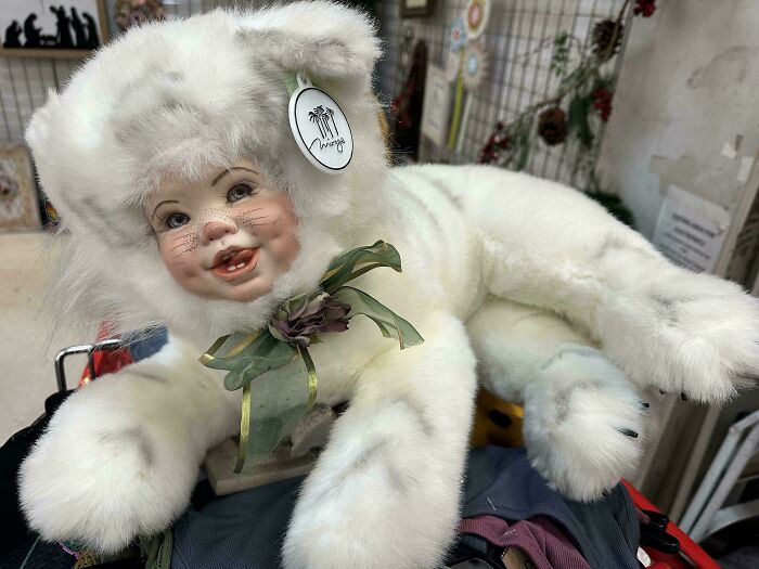 68 Wildly Questionable Thrift Store Treasures That Feel Like They Escaped Another Dimension