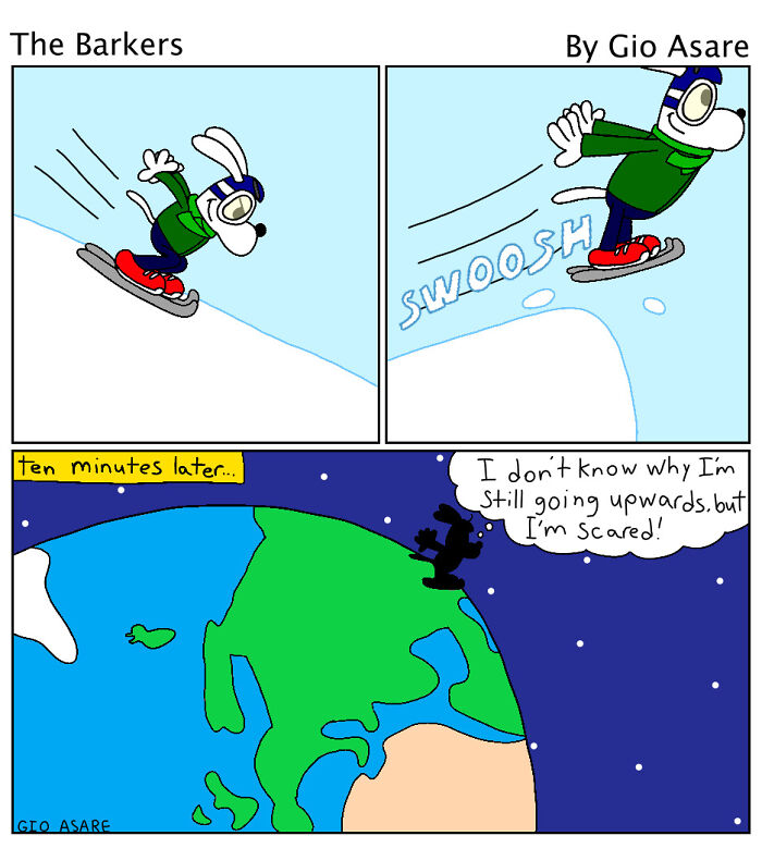 I Added The Winter Olympics Into My Barkers Comics Series