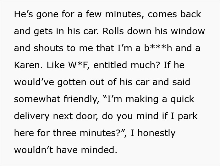 Guy Explodes At Woman After Parking In Her Driveway, Shuts Up The Second Her Male Friend Appears Guy Explodes At Woman After Parking In Her Driveway, Shuts Up The Second Her Male Friend Appears